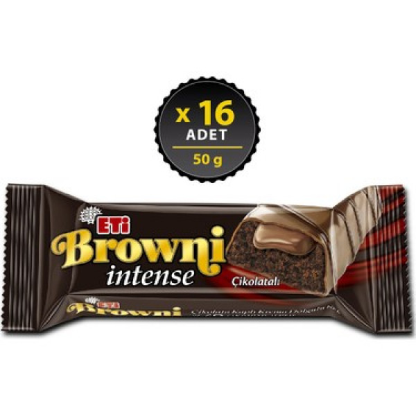 BROWNİ INTENSE KAKAOLU  50GX16 TV