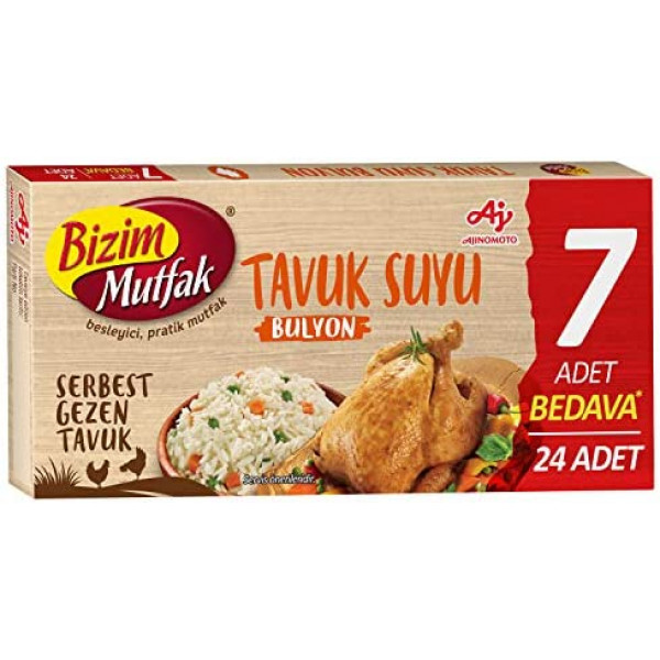 BİZİM BULYON GEZEN TAVUK 240GX36