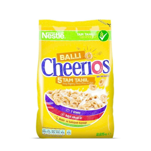 CHEERIOS MISIR GEVREĞİ 8x225g 