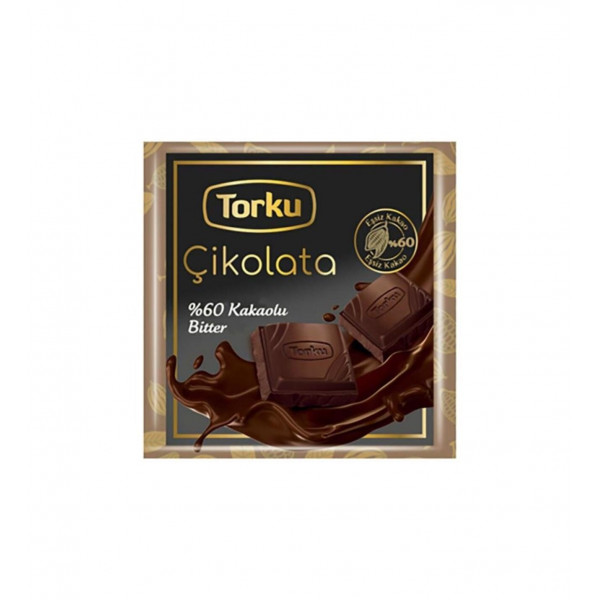 TORKU %60 BİTTER ÇİKOLATA ZARF 8X6X65 GR