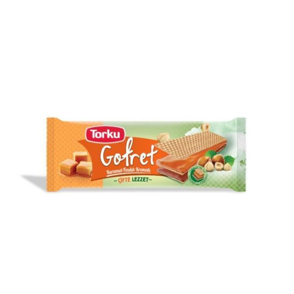 TORKU GOFRET KARAMEL-FINDIK KRM 19X142 G