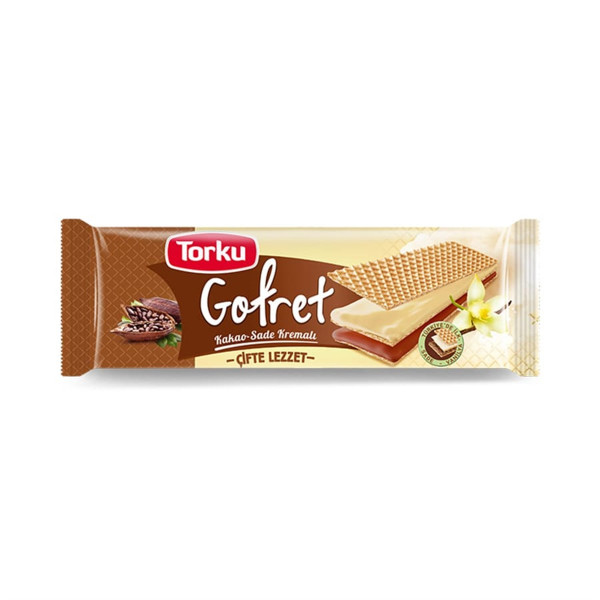TORKU GOFRET KAKAO-SADE KREMALI 19X142 G