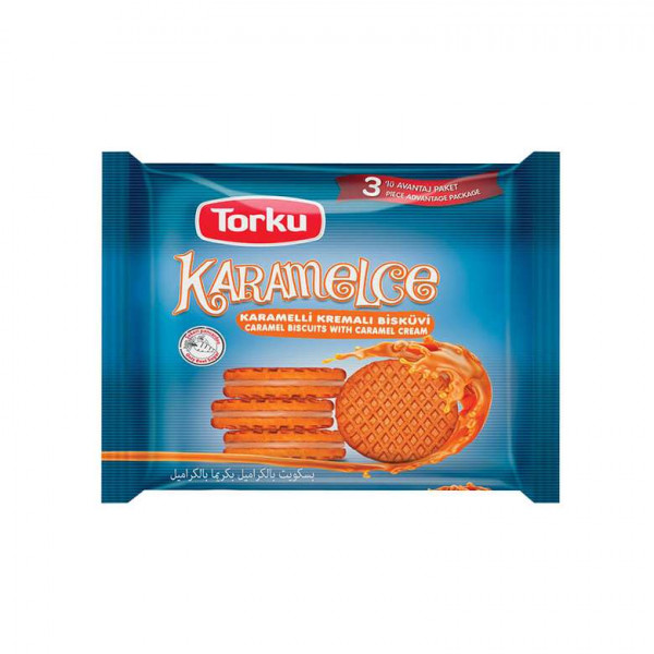 TORKU KARAMEL KREMALI BİS.18X100G