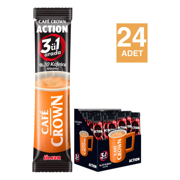 CAFE CROWN 3Ü1 ACTION 17Gx24x8