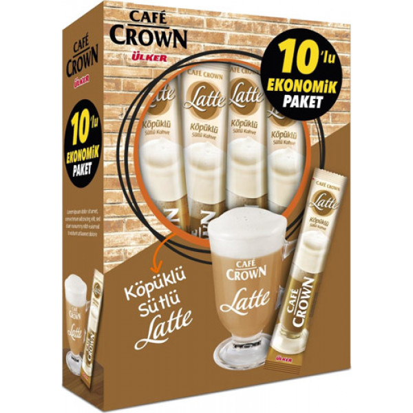 CAFE CROWN LATTE 10x17G
