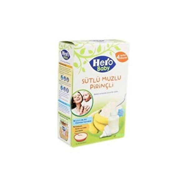 HERO BABY SÜTLÜ MUZLU PİRİNÇLİ 200Gx12