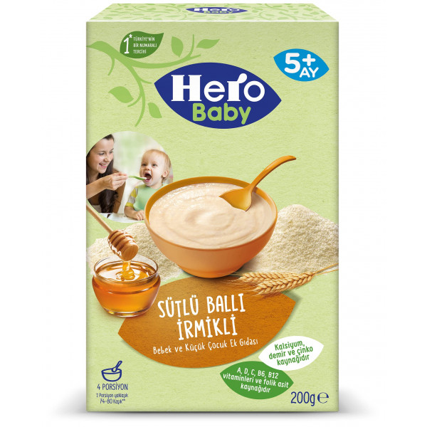 HERO BABY SÜTLÜ BALLI İRM.200GRx12