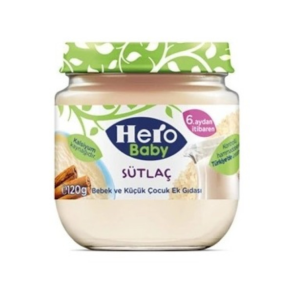 HERO BABY  SÜTLAÇ KAVANOZ MAMASI 120Gx12