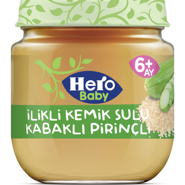 HERO BABY  KEMİK SULU KABAK PIRINC 120GRx6