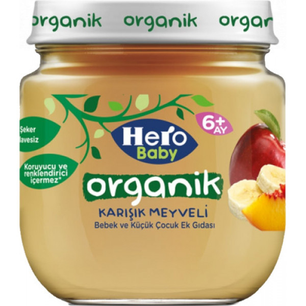 HERO BABY  ORGANİK KARISIK MEY.120Gx6
