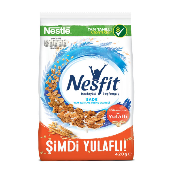 NESFİT SADE MISIR GEVREĞİ 12x420g TR